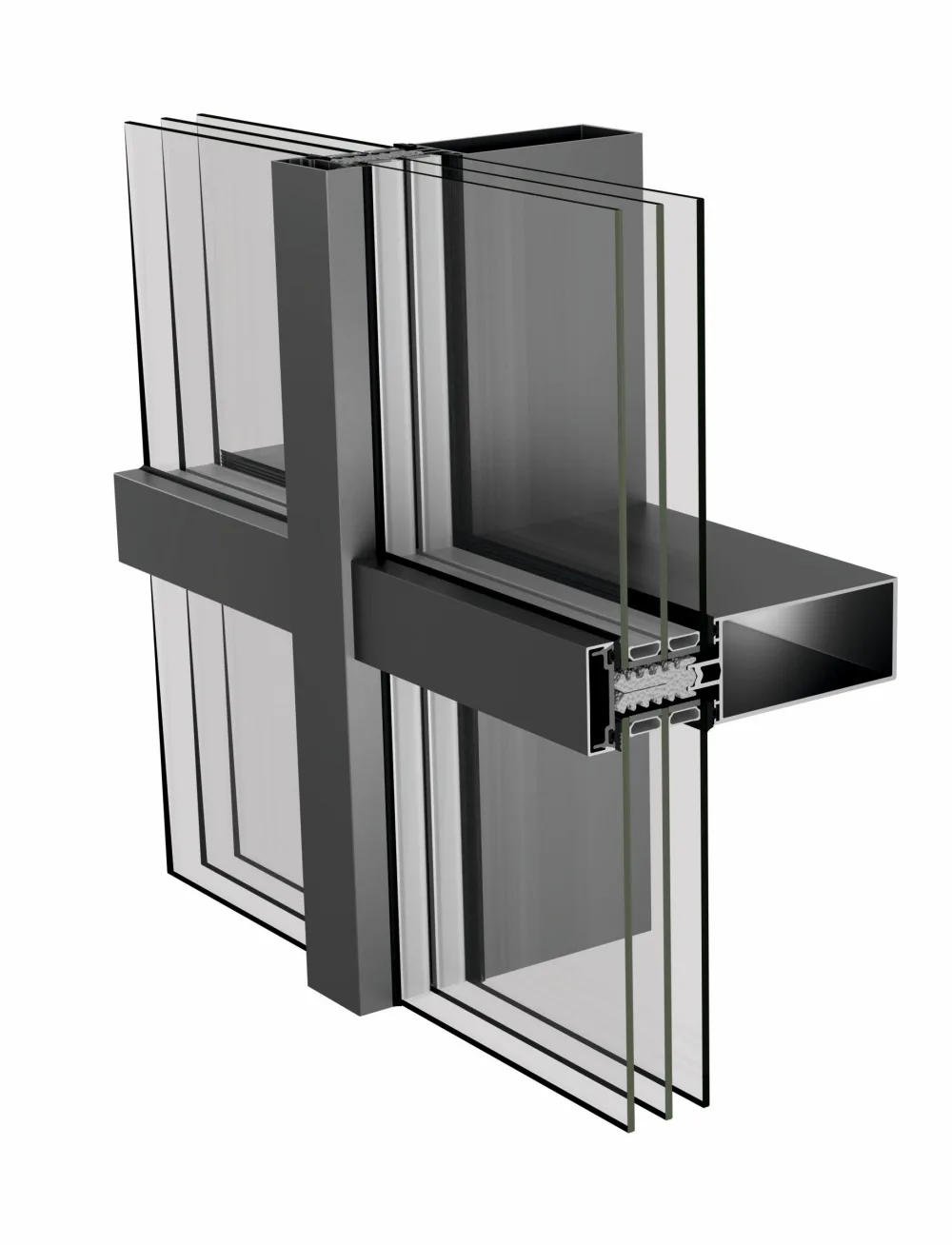 Aluprof MB-SR50N MB-SR50HI — fasádní systém
